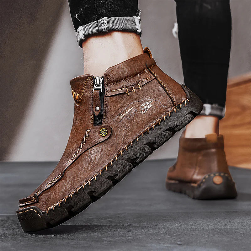 RiderCraft™ – Skórzane Buty Premium