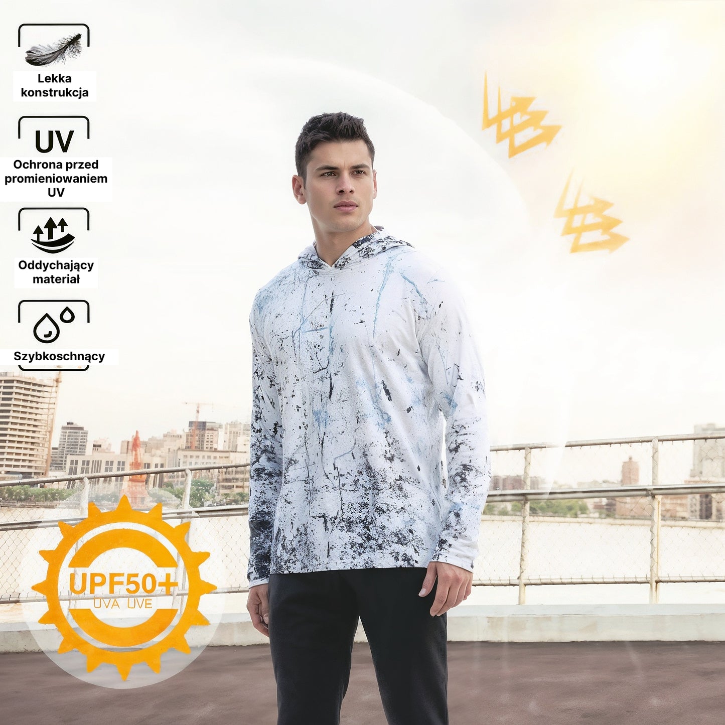 ArcticShield™ – Bluza Chłodząca z Kapturem